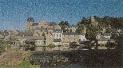 Vue éloignée de Chailland